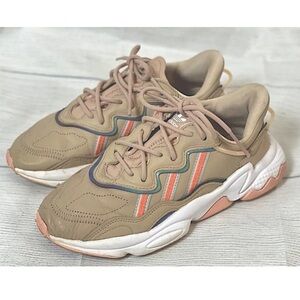 adidas ozweego women's size 6.5 Tan Peach Shoes‎ Trainers Sneakers Running walk